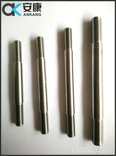 不锈钢双头螺栓/螺丝丝杆牙棒M16 10-5000mm来图定制，交期快——江苏兴化市安康金属制品厂供应